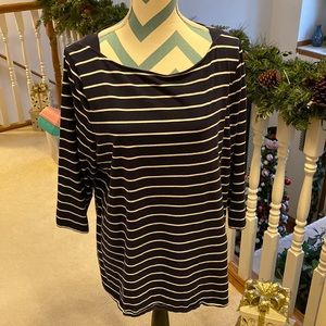 Ava & Viv boatneck top